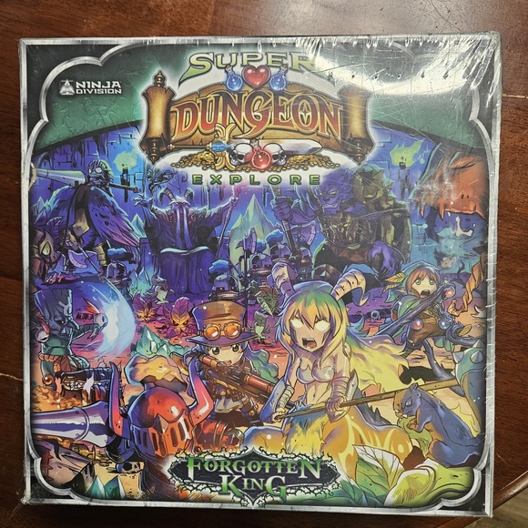 Soda Pop Miniatures Other - Super Dungeon Explore Forgotten King Board Game 2014 Soda Pop Miniatures Sealed
